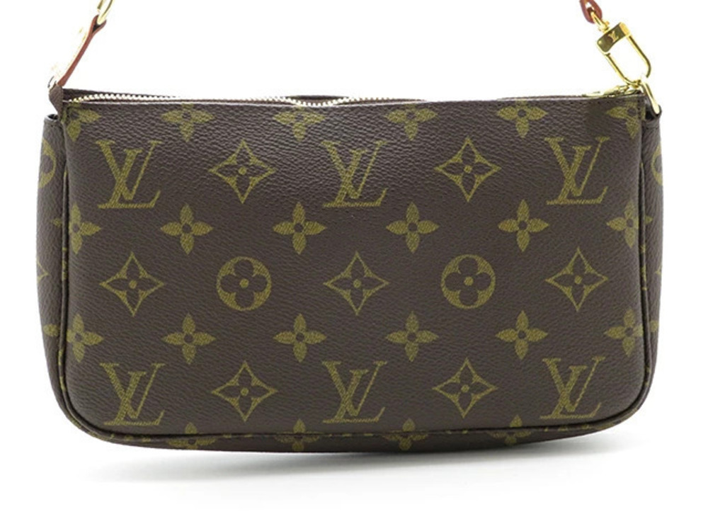 LOUIS VUITTON Bag Pochette Accessoires Pouch Clutch handle Monogram